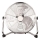 Podlahový ventilátor 90W/230V pr. 40 cm lesklý chrom