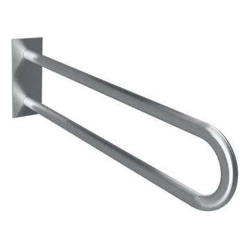 Podpěrné madlo 10,3x25,3 cm nerez/stříbrná