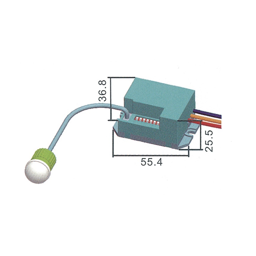 Pohybový infra senzor PIR B 800W/230V