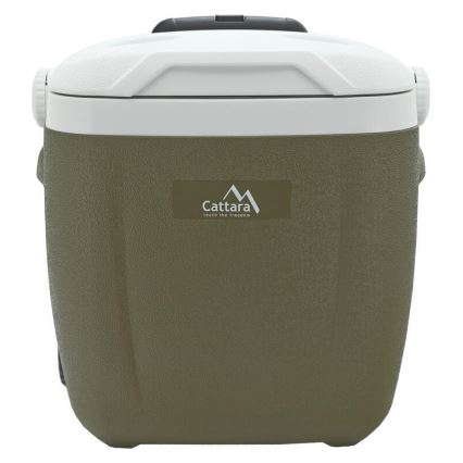 Pojízdný chladící box 16 l zelená