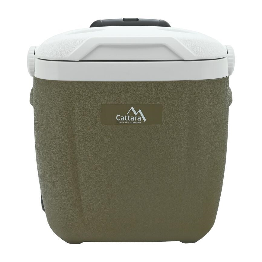 Pojízdný chladící box 16 l zelená