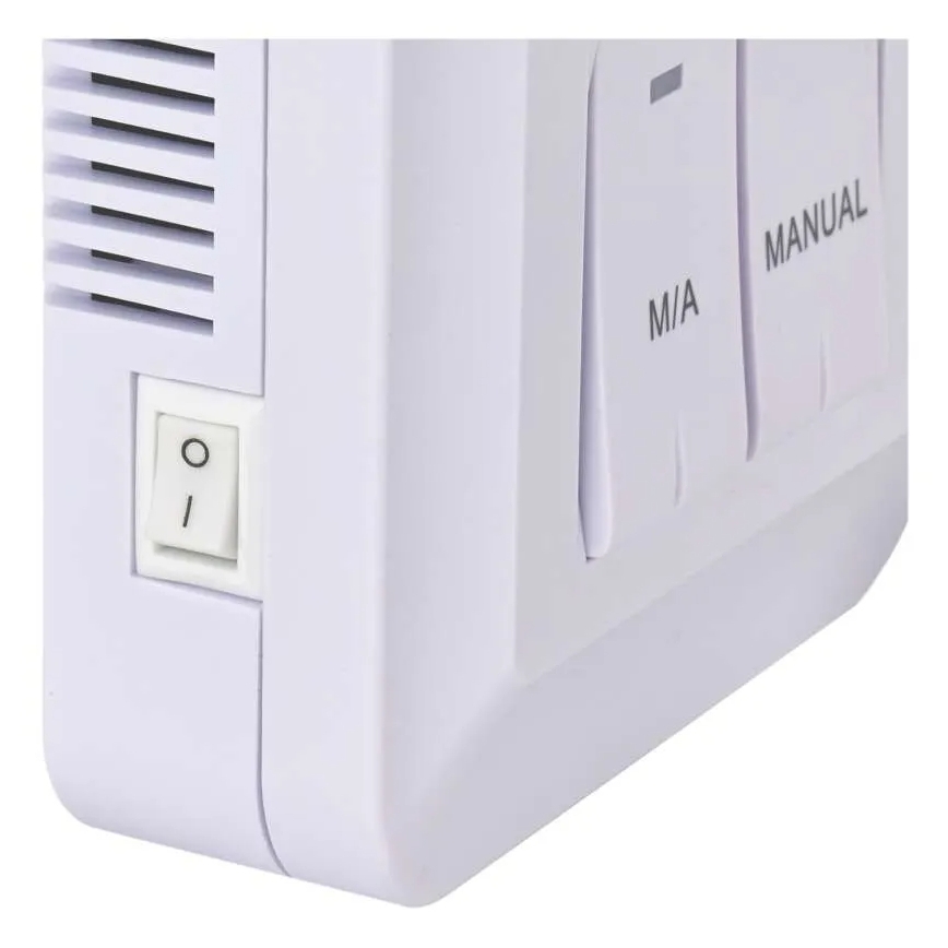 Pokojový manuální bezdrátový termostat 230V/16A 2xAA bílá