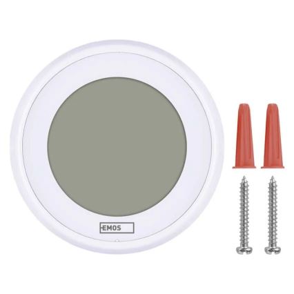 Pokojový manuální termostat 230V/6A 2xAA bílá