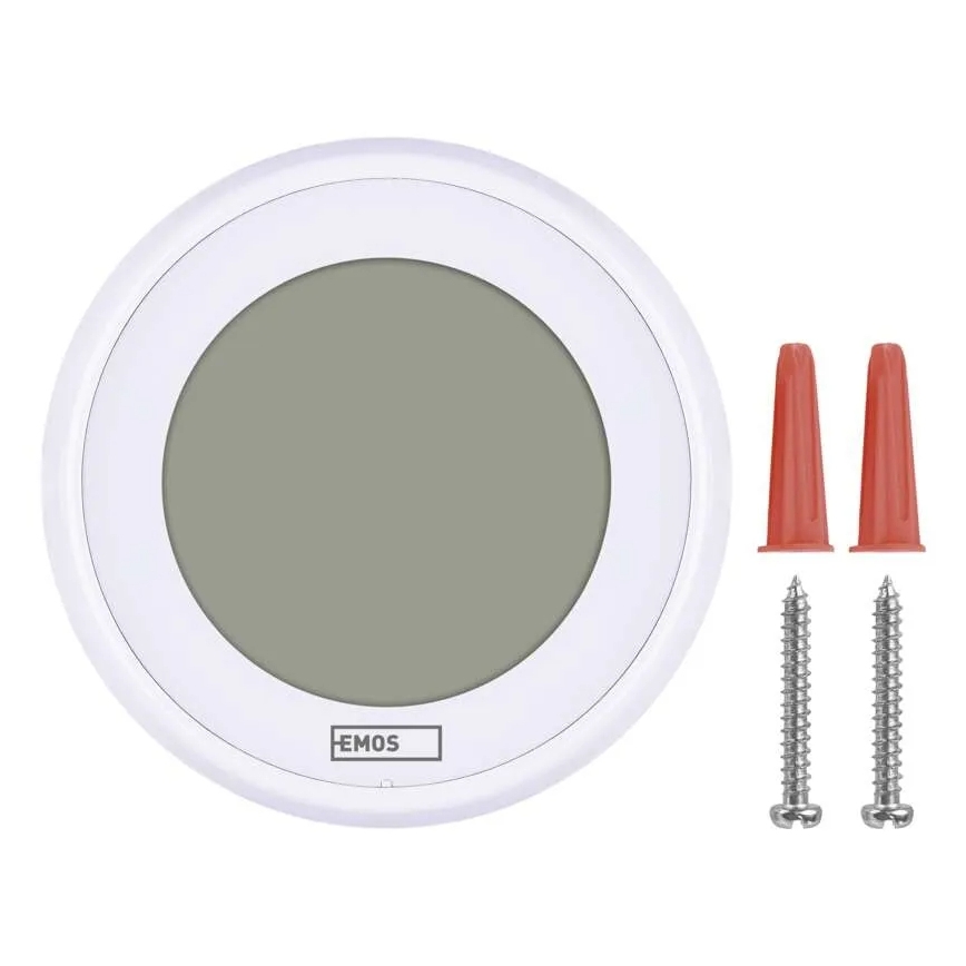Pokojový manuální termostat 230V/6A 2xAA bílá