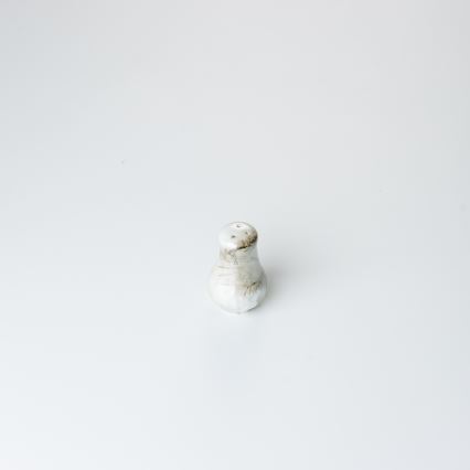 Porcelánová jídelní sada 26 kusů béžová/bílá s mramorovou úpravou