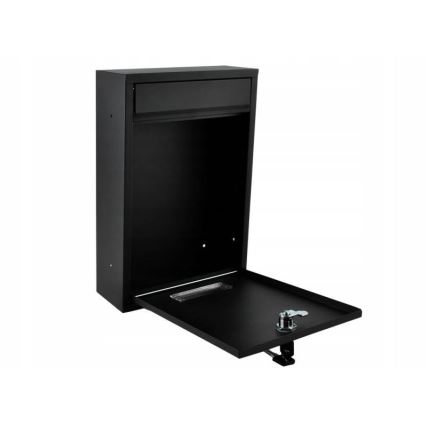 Poštovní schránka 21,7x32 cm černá