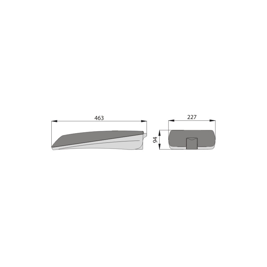 Pouliční svítidlo ASTAR ECO LED/70W/230V IP66