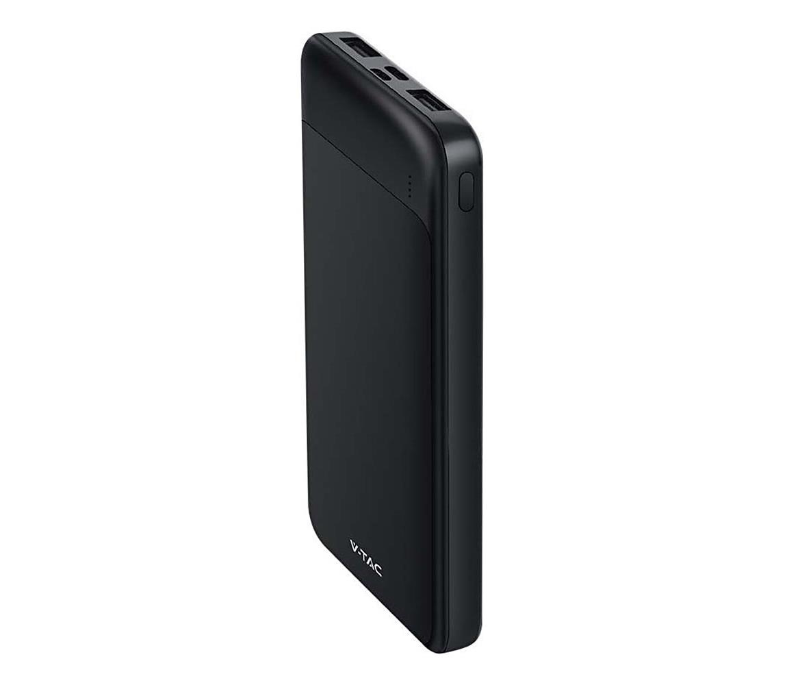 V-Tac Power Bank 10000mAh/5V černá VT1218