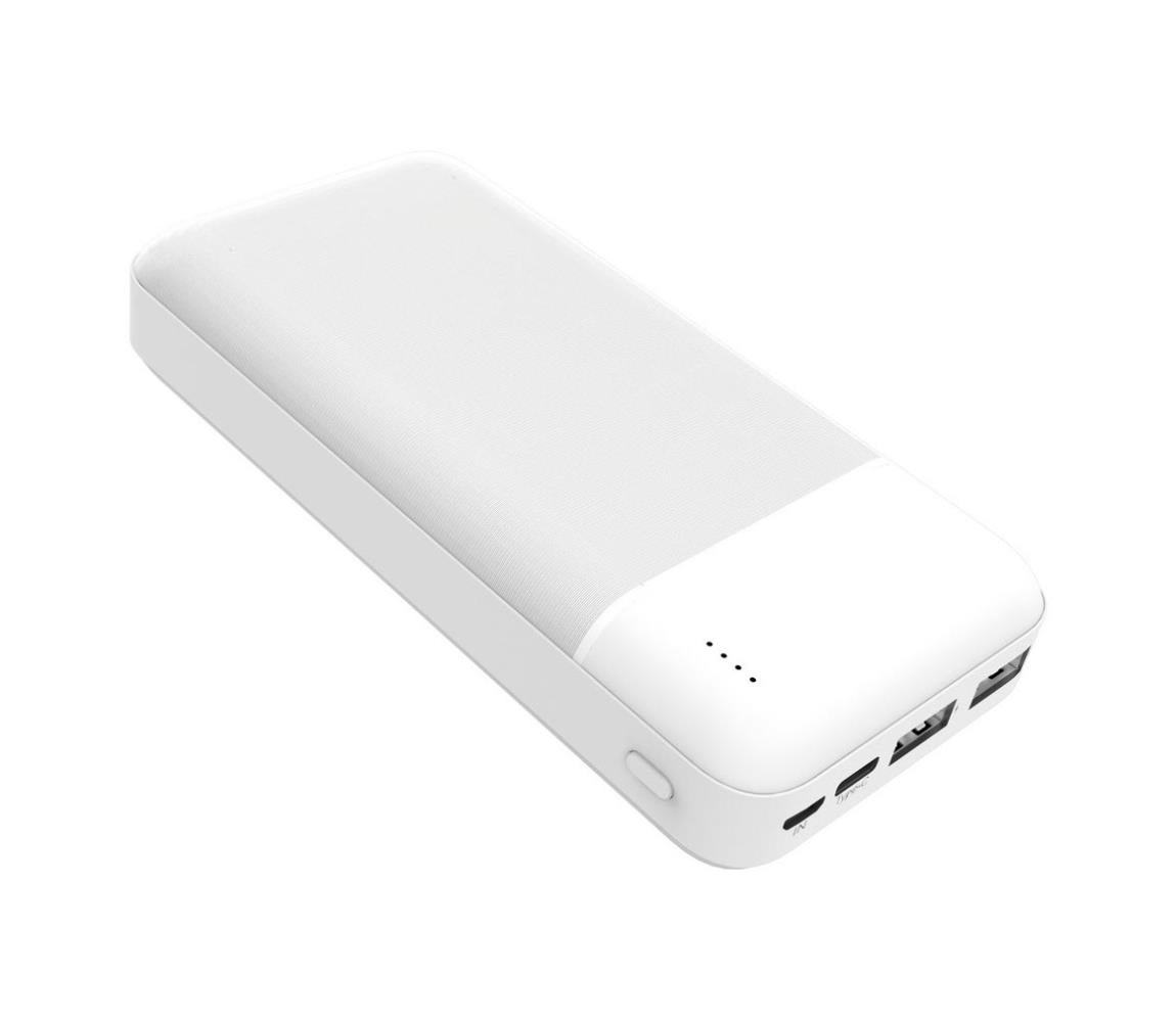 Platinet Power Bank 20000 mAh 3,7V bílá