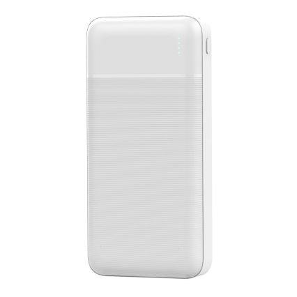 Power Bank 20000 mAh 3,7V bílá