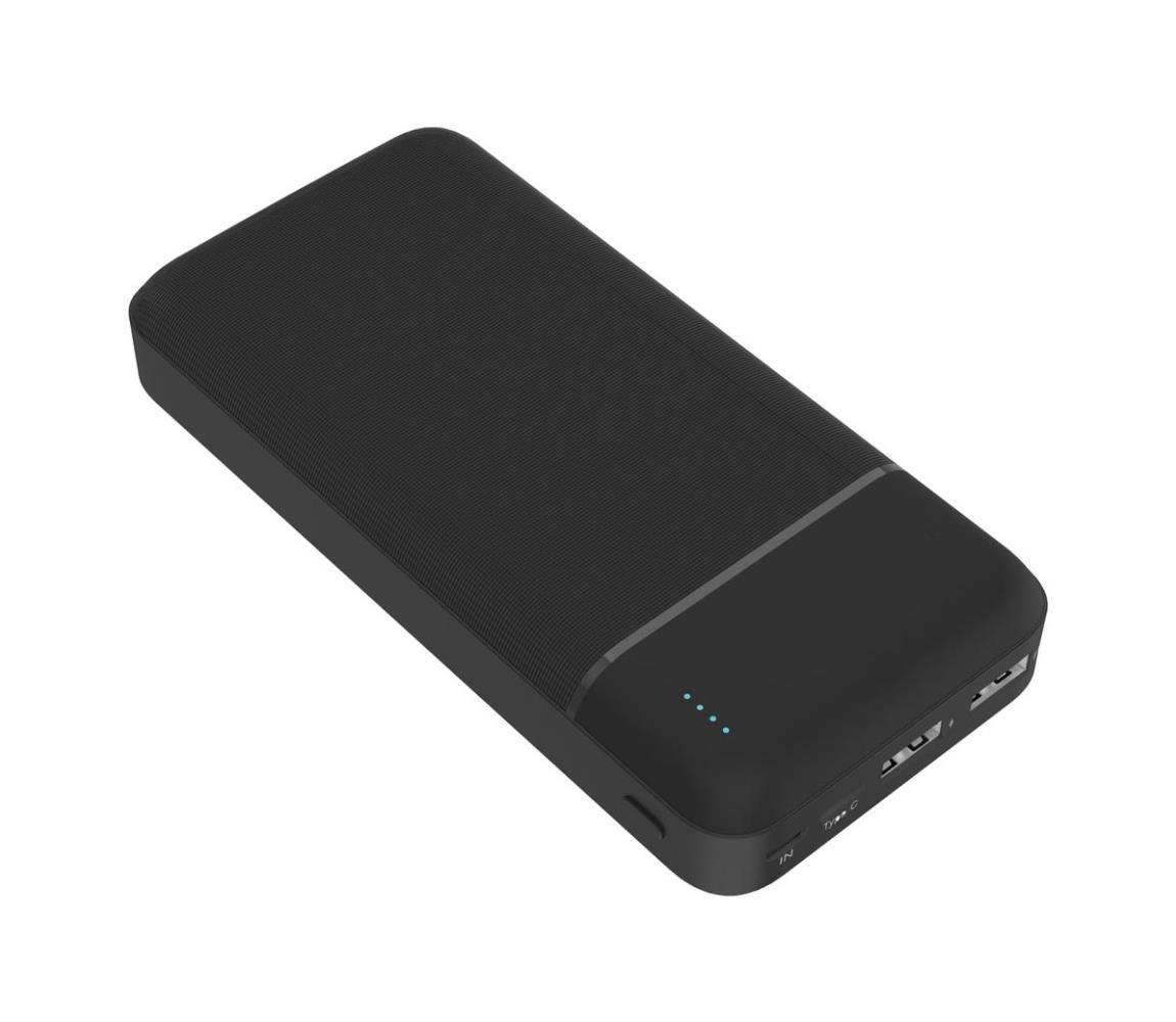 Platinet Power Bank 20000 mAh 3,7V černá