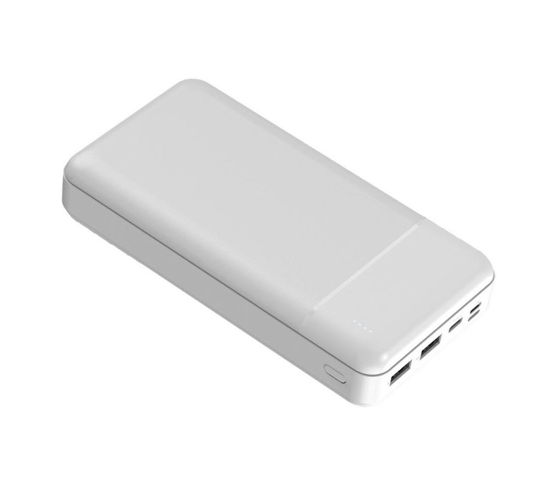Platinet Power Bank 30000 mAh 3,7V bílá