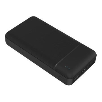 Power Bank 30000 mAh 3,7V černá