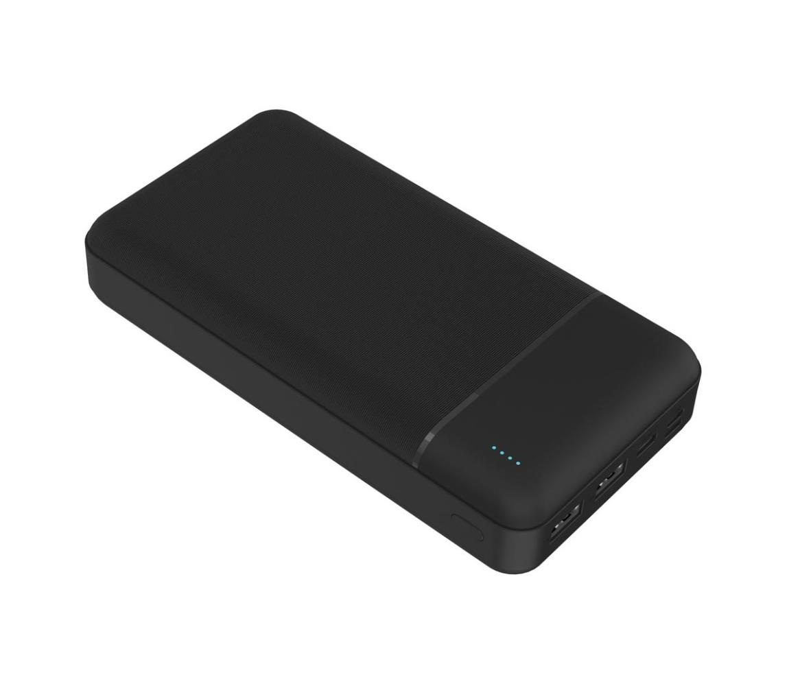 Platinet Power Bank 30000 mAh 3,7V černá