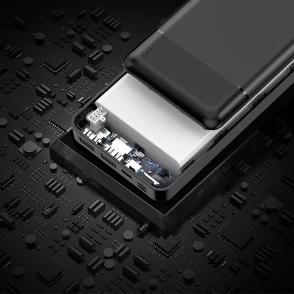 Power Bank 30000 mAh 3,7V černá