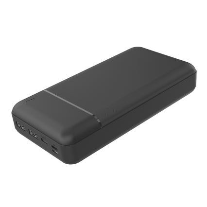 Power Bank 30000 mAh 3,7V černá