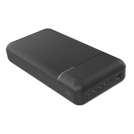 Power Bank 30000 mAh 3,7V černá