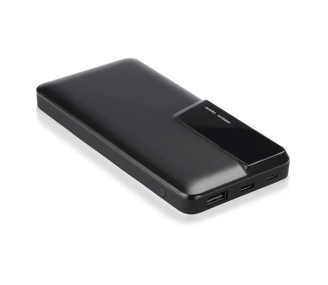 V-Tac Power Bank s displejem 10000mAh/3,7V černá VT0203