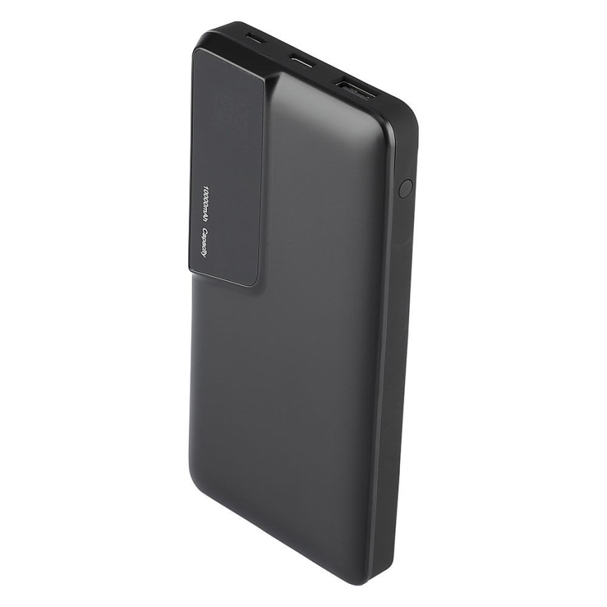 Power Bank s displejem 10000mAh/5V černá