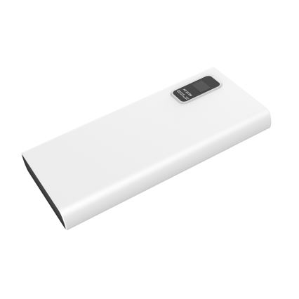 Power Bank s LED displejem Power Delivery 10000 mAh 3,7V bílá