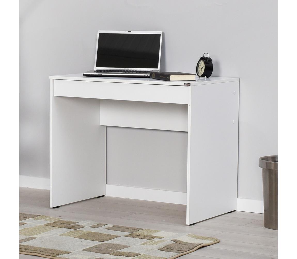 Adore Furniture Pracovní stůl 75x90 cm bílá 
