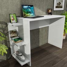 Pracovní stůl MARLINDA 73,5x104,5 cm bílá