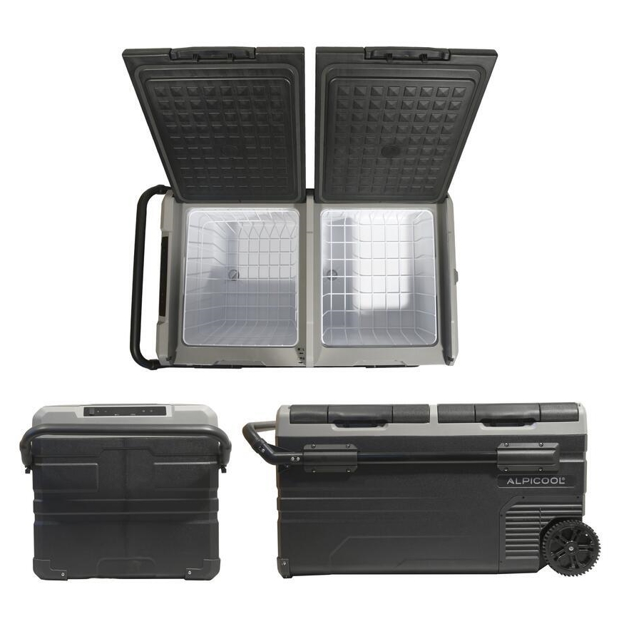 Přenosná autochladnička s kompresorem 230/24/12V 75l