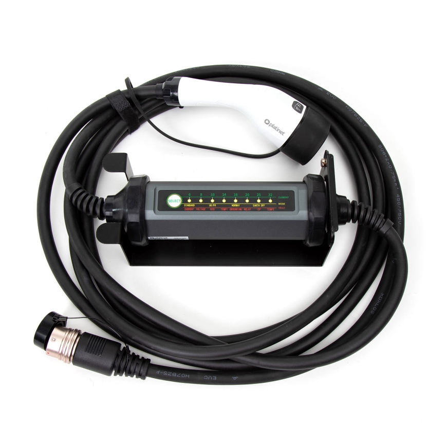 Přenosná nabíječka pro elektromobily se 4 adaptéry Type 2 32A/480V 22kW 7m IP67