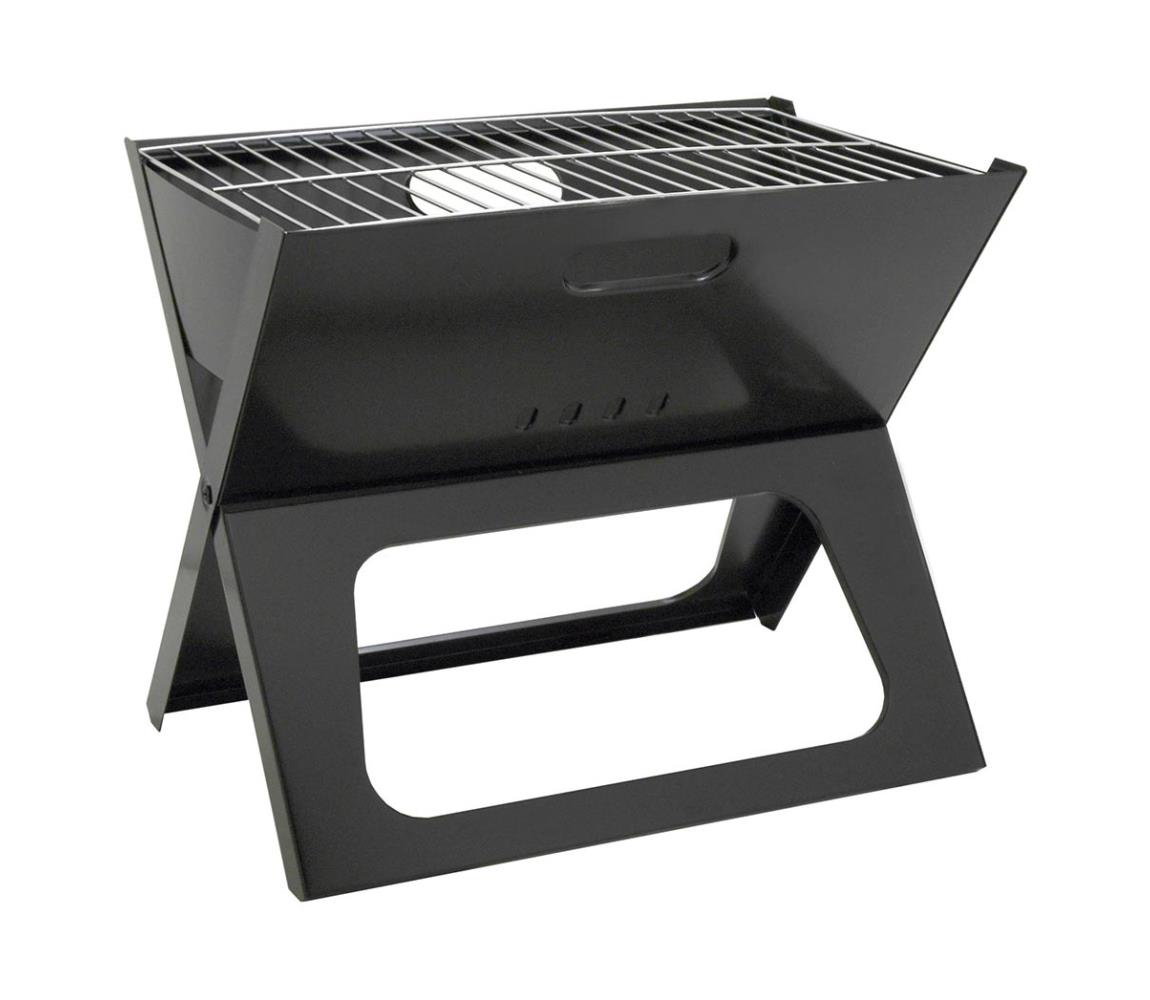 Compass Přenosný gril na dřevěné uhlí černá CP0003