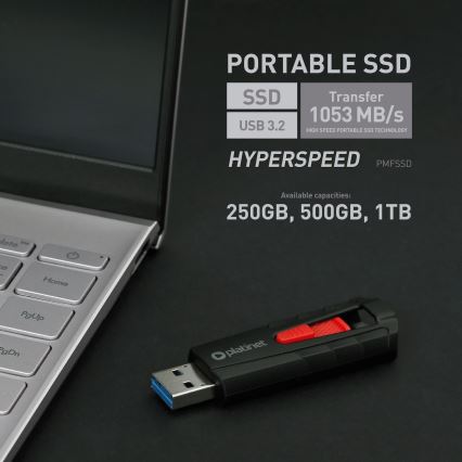 Přenosný SSD disk 250 GB USB 3.2 Gen2