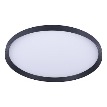 Prezent 17311 - LED Stropní svítidlo ADRA LED/42W/230V + LED/13W 3000/4000/6000K pr. 48,5 cm černá
