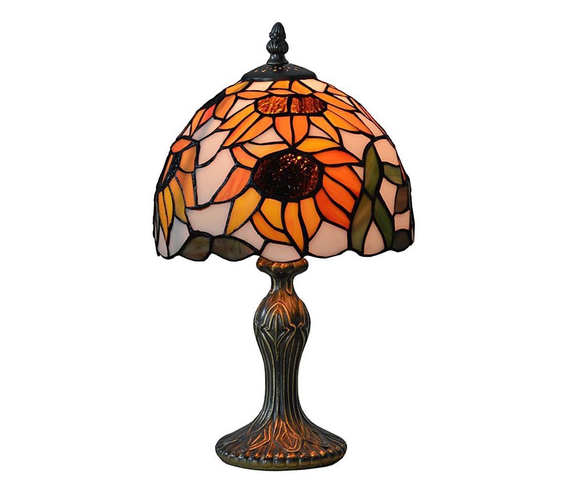 Prezent - Stolní lampa TIFFANY 1xE14/40W/230V Pestrobarevná