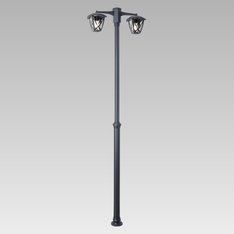 Prezent 39031 - Venkovní lampa SPLIT 2xE27/60W/230V IP44