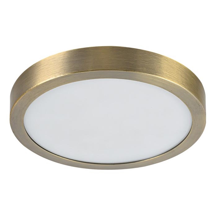 Prezent 49058 - LED Stropní svítidlo LENYS LED/9W/230V 4000K pr. 12 cm mosaz