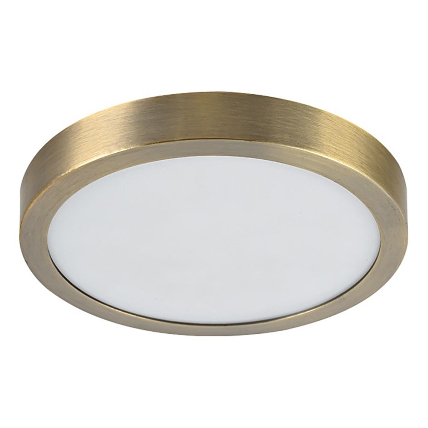Prezent 49059 - LED Stropní svítidlo LENYS LED/15W/230V 4000K pr. 17,5 cm mosaz