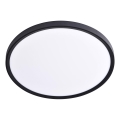 Prezent 70327 - LED Stmívatelné stropní svítidlo TRIMO LED/32W/230V 3000-6000K pr. 40 cm černá