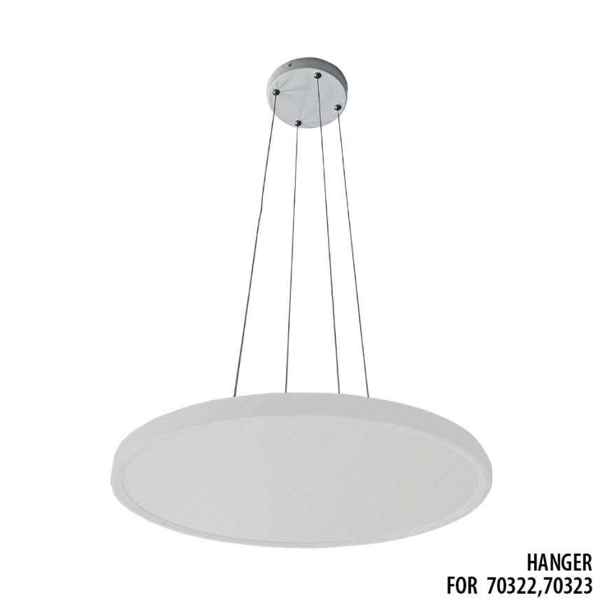 Prezent 70333 - Napájecí kabel se 4 lanky TRIMO 15x100 cm bílá