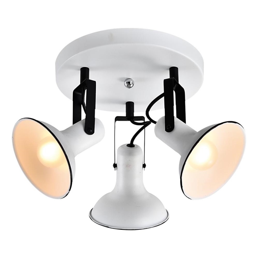 Prezent 75475 - Bodové svítidlo ANDORA 3xE14/40W/230V bílá