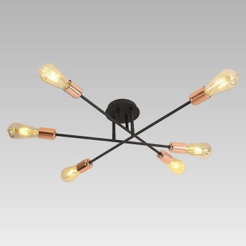 Prezent 75564 - Přisazený lustr DARIA 6xE27/40W/230V