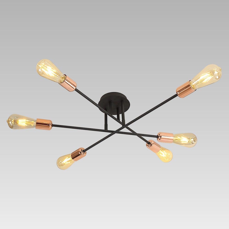 Prezent 75564 - Přisazený lustr DARIA 6xE27/40W/230V