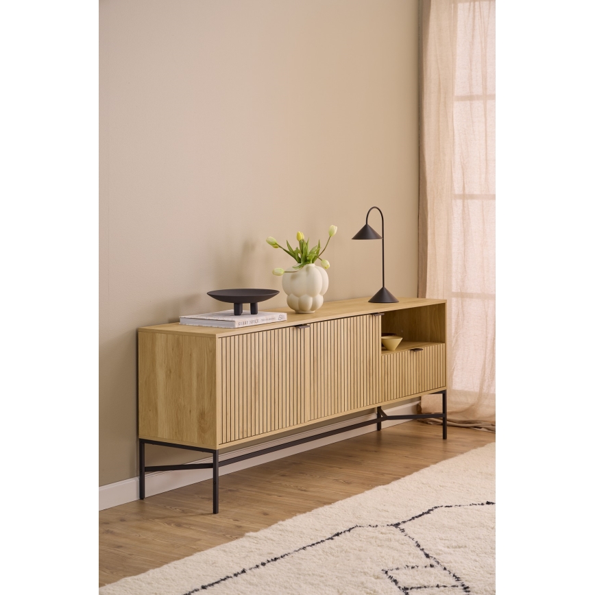 Příborník EROL 180x40 cm dub