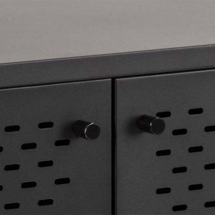 Příborník SETH 125x40 cm černá