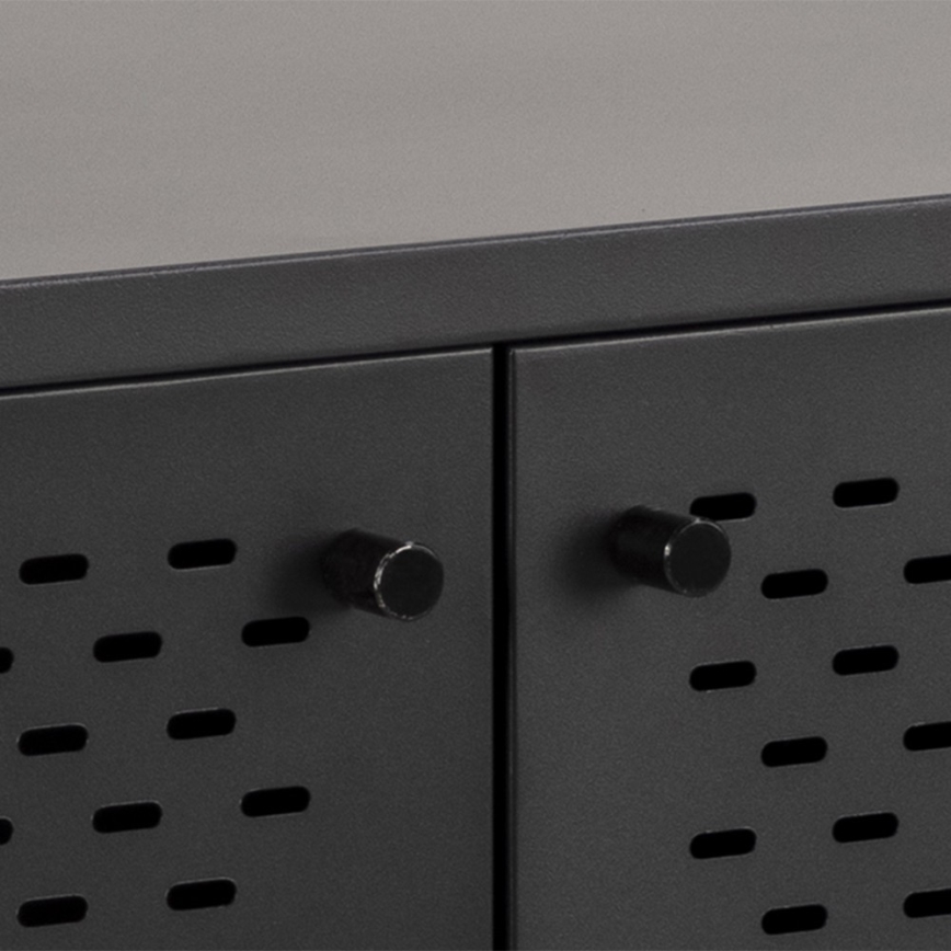 Příborník SETH 125x40 cm černá