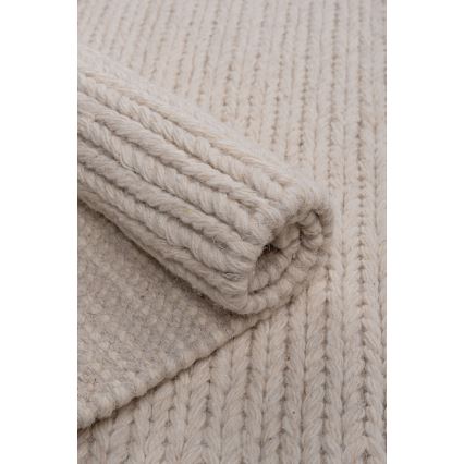 Přírodní koberec FIR WOOL 120x170 cm 2600 g/m2 krémová