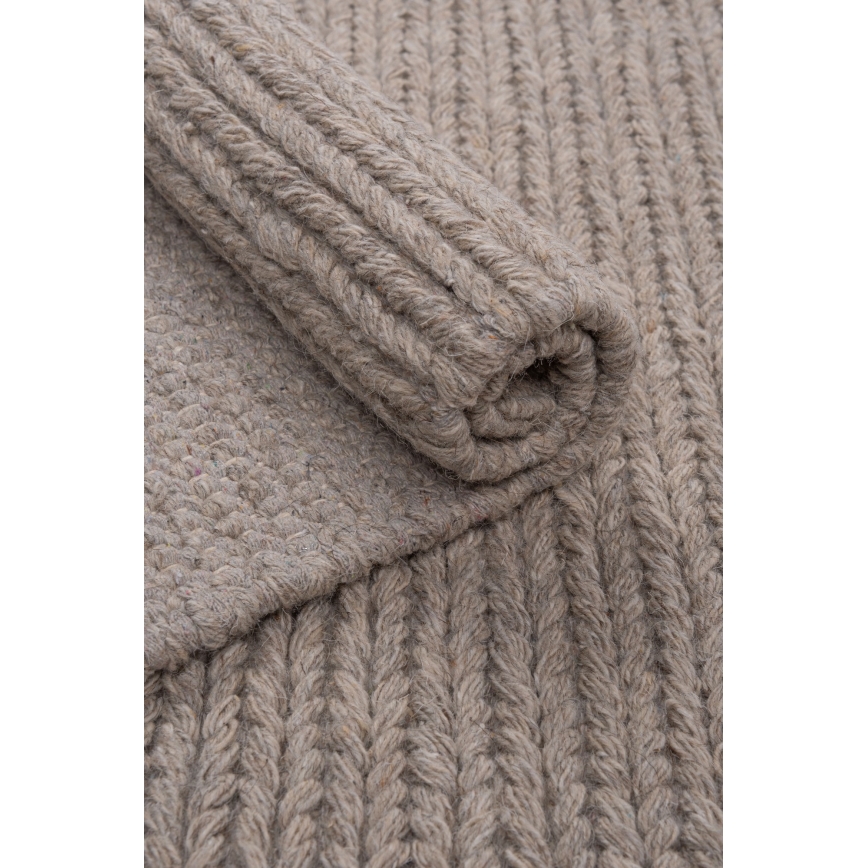 Přírodní koberec FIR WOOL 160x230 cm 2600 g/m2 béžová