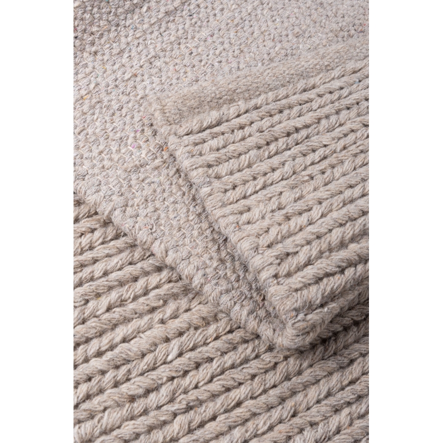 Přírodní koberec FIR WOOL 160x230 cm 2600 g/m2 béžová