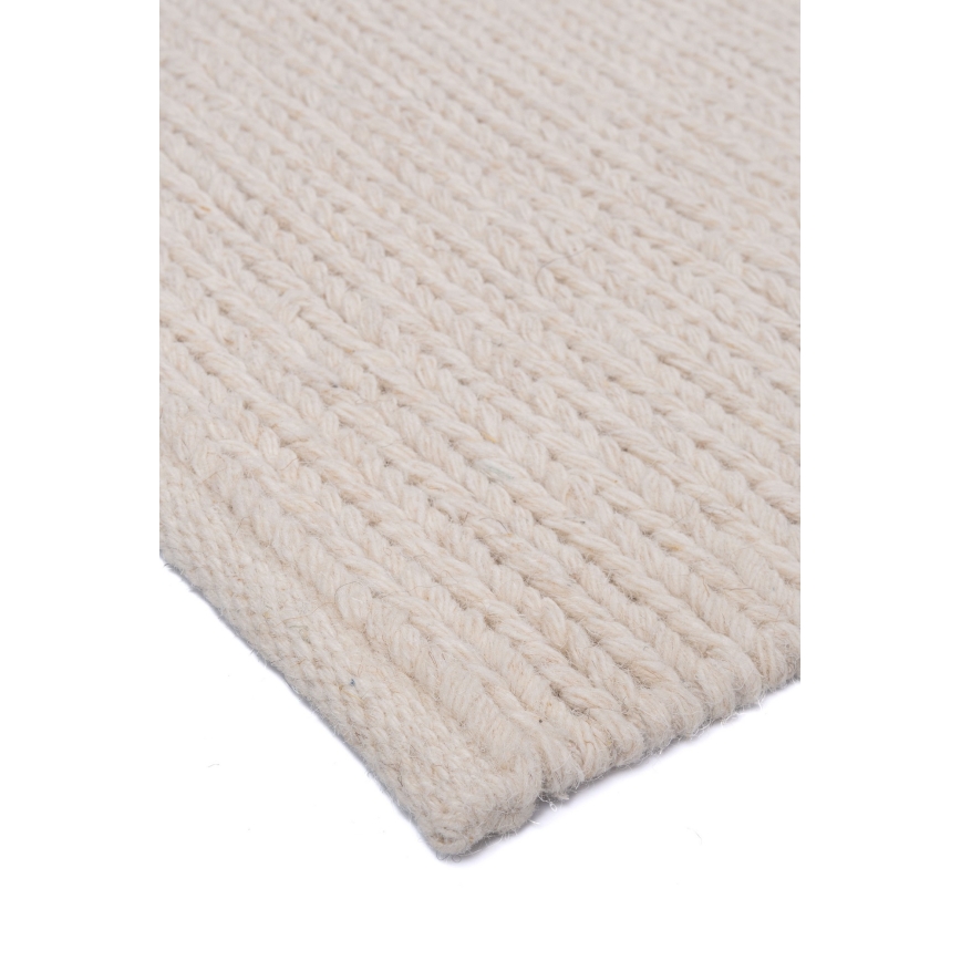 Přírodní koberec FIR WOOL 160x230 cm 2600 g/m2 krémová