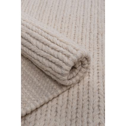 Přírodní koberec FIR WOOL 160x230 cm 2600 g/m2 krémová