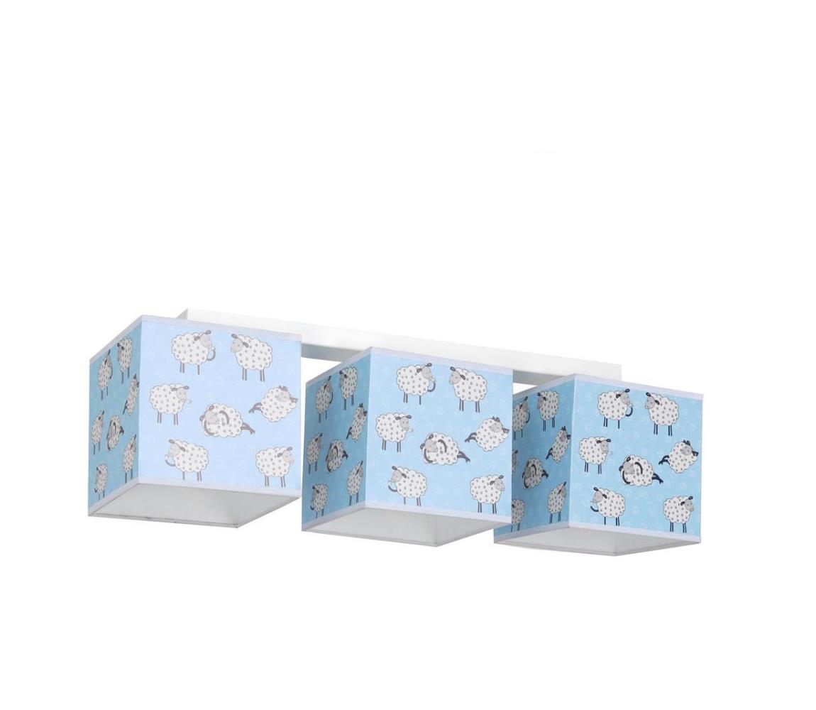 Luminex Přisazený lustr 3xE27/60W/230V ovečka LU0125