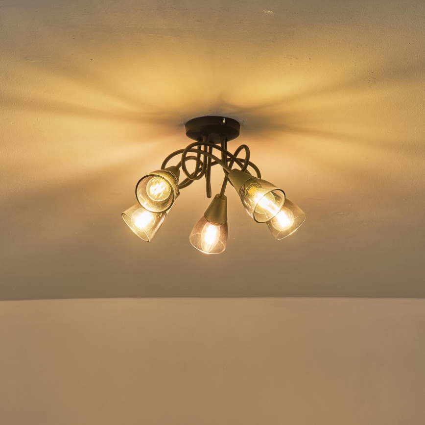 Přisazený lustr 5xE14/7W/230V